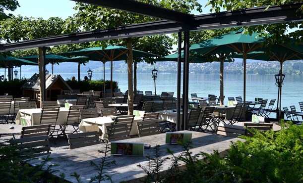 Seerose Resort and Spa Meisterschwanden_Seeterrasse_ 