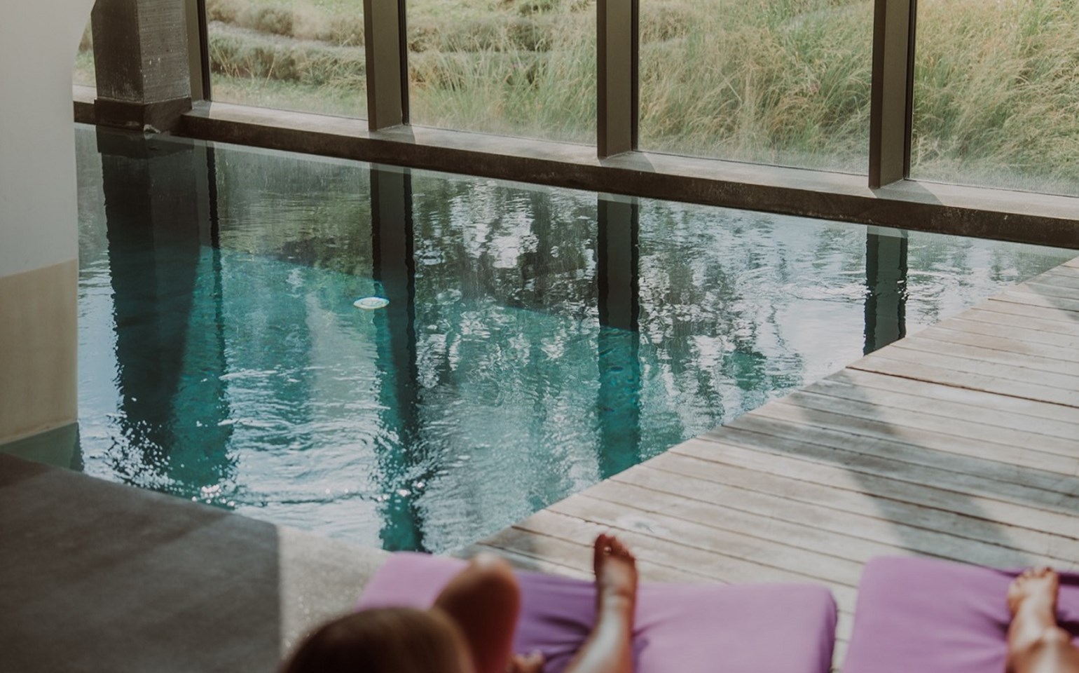Wellness pool in the spa area