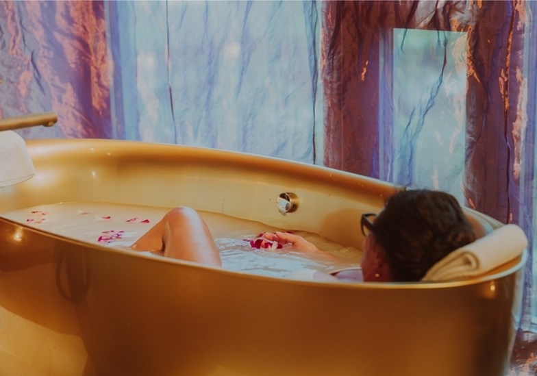 Privat Spa Treatment in der Seerose mit eigenem Dampfbad und Badewanne