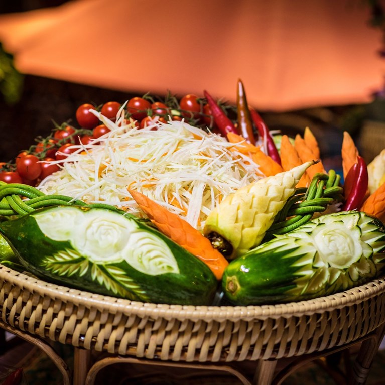 Authentisch thailändische Küche des Samui Thai im Seerose Resort & Spa Meisterschwanden