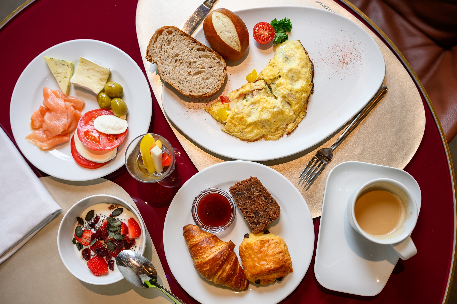 Frühstück Buffet in der Seerose Meisterschwanden