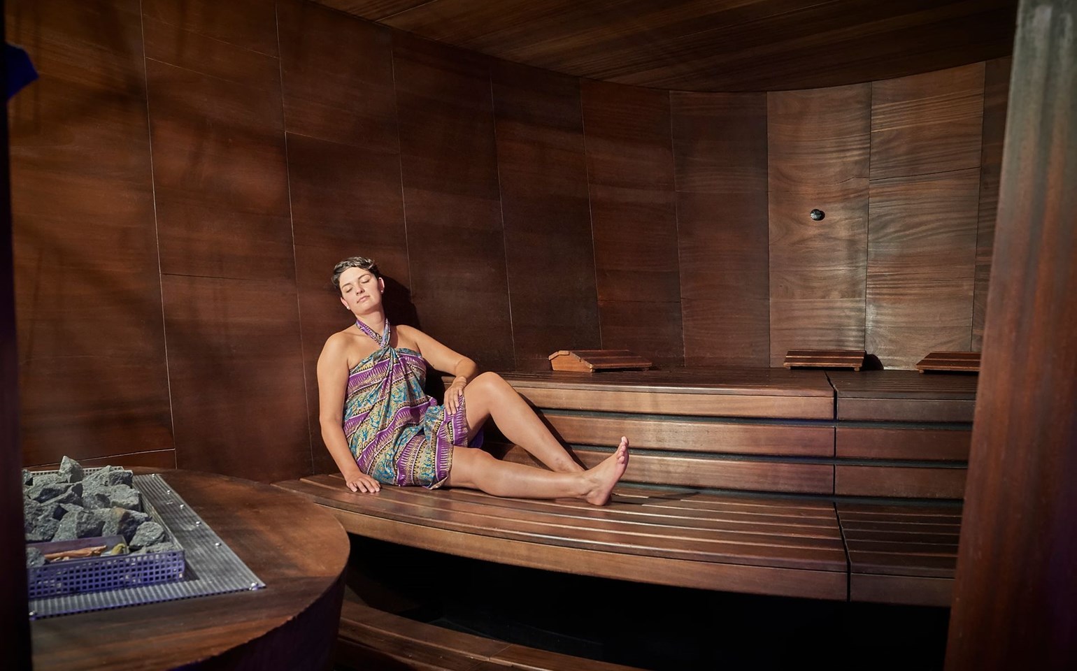 Our saunas in the Wellness Spa
