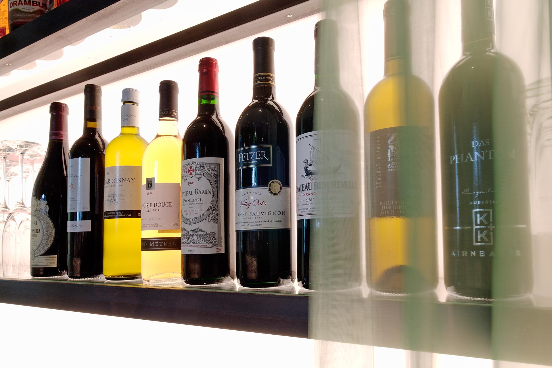 Seerose Bar & Lounge erlesene Weinauswahl am Hallwilersee